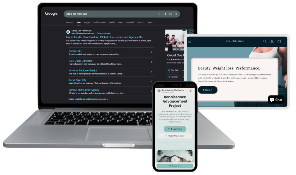 hero image bouj web design agency boston