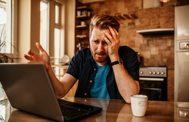 While male founder struggling with brand identity development